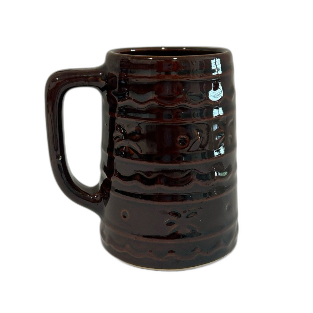 Vintage Mar-Crest Daisy and Dot Stoneware Mug. Made in USA